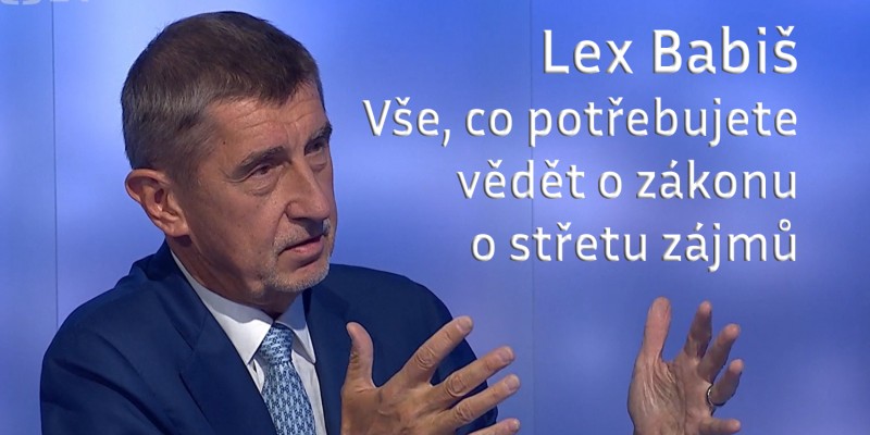 Lex Babiš: vše, co potřebujete vědět o zákonu o střetu zájmů